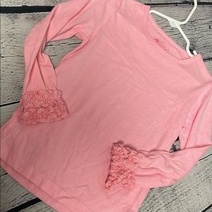 Pink Ruffle Butts 4T longsleeve